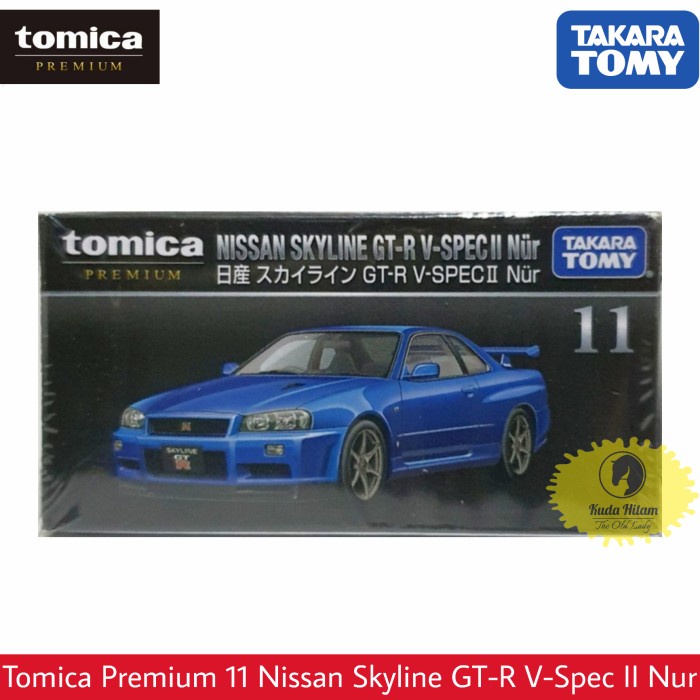 Terlaris Tomica Premium 11 Nissan Skyline Gt-R V-Spec Ii Nur