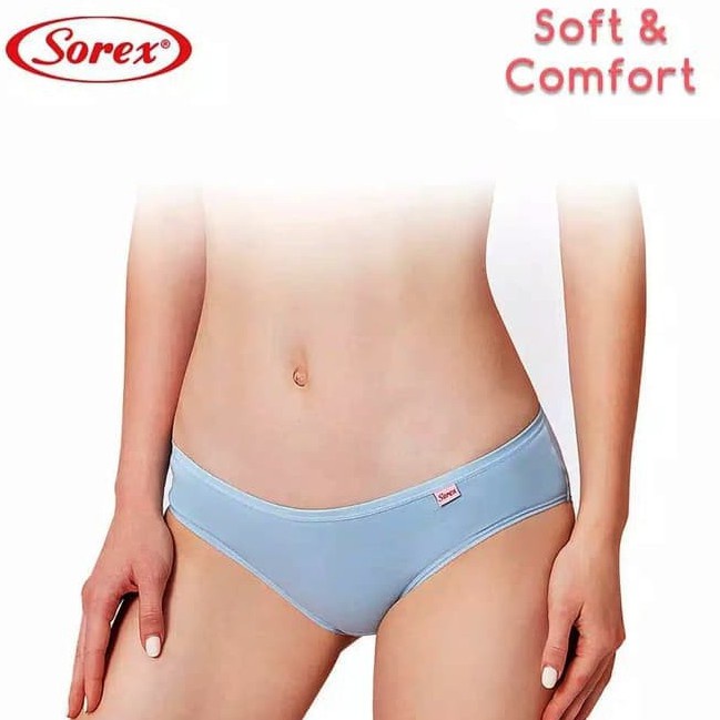 12 Pcs CD Sorex 1227 Mini Soft &amp; Comfort | Celana Dalam Sorex Wanita Dewasa | Celana Wanita | Sguna TOKO KEANULOVA