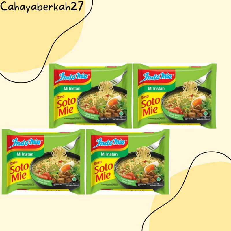 

Indomie Rasa Soto Mie 91g
