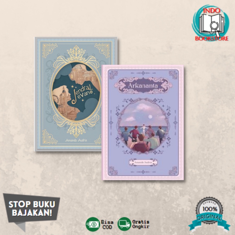 Novel Arkananta & Jendral Jevano (New Cover)  - Amanda Audria