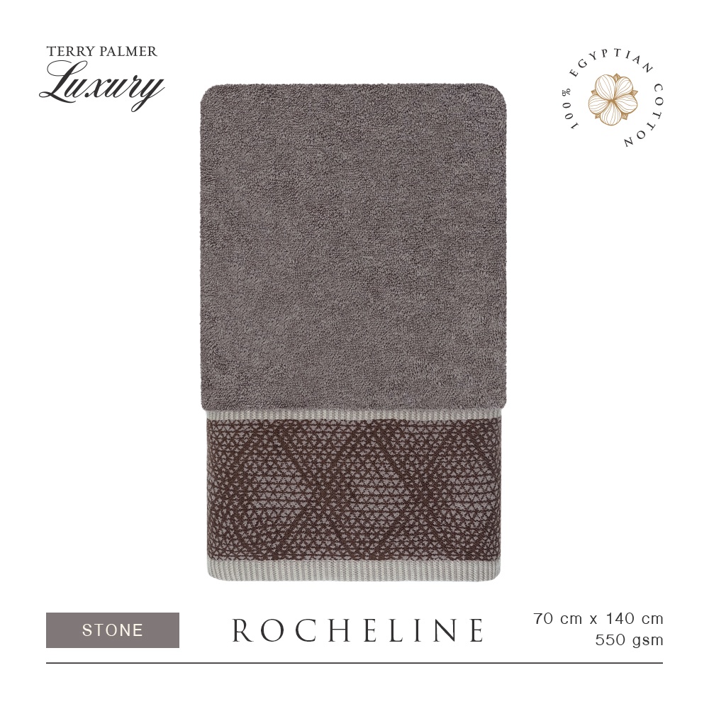 Terry Palmer Luxury Egyptian ROCHELINE / Handuk Mandi 70 x 140 cm