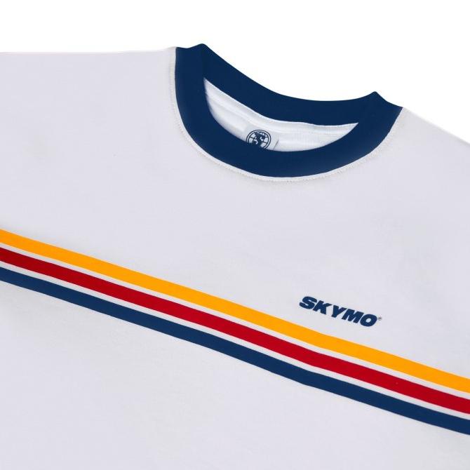 Kaos Pria Skymo Apparel Tshirt Aerox White