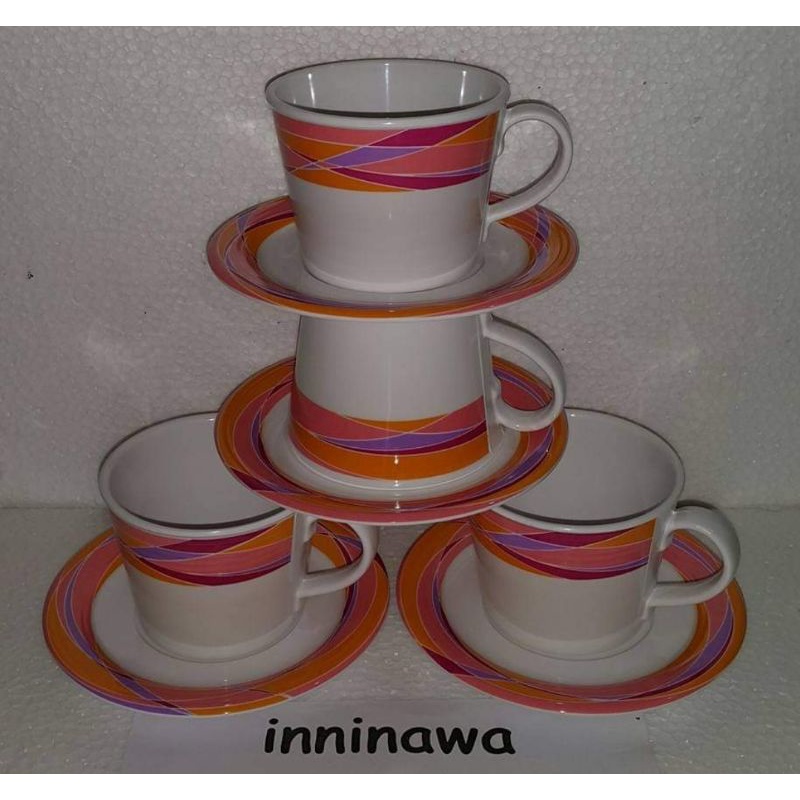 melamin tea set tupperware filiphin