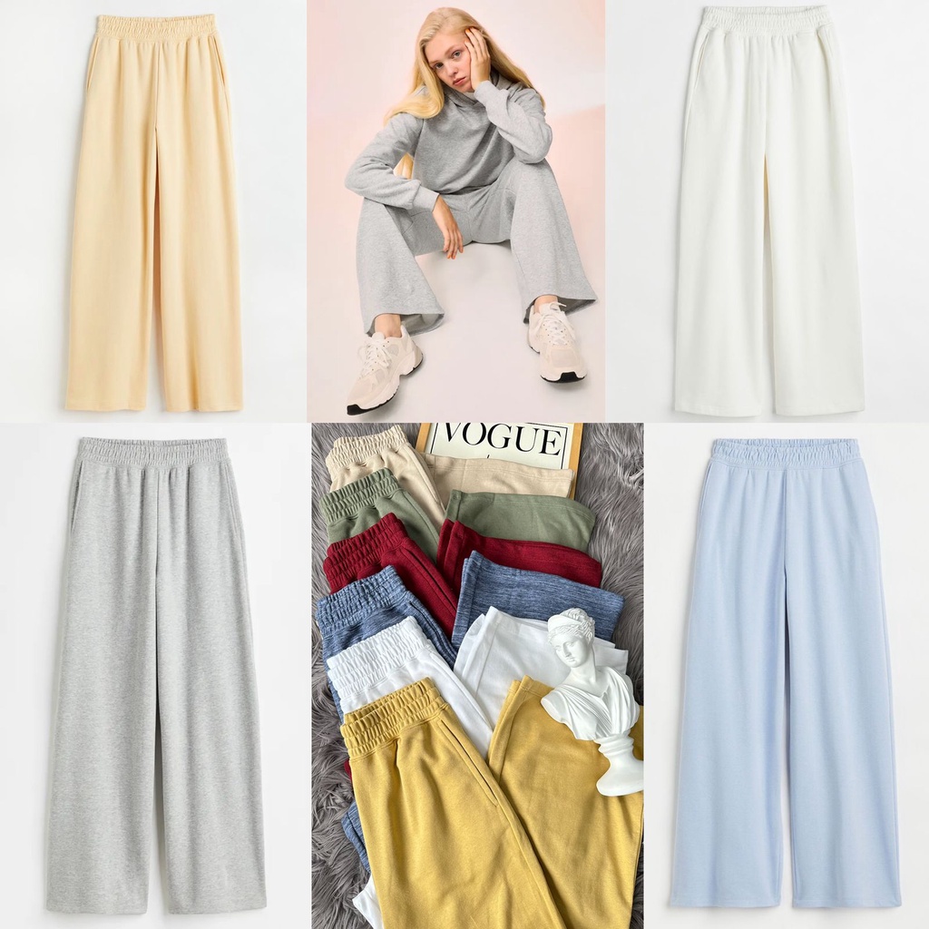 Hm wide jogger pants