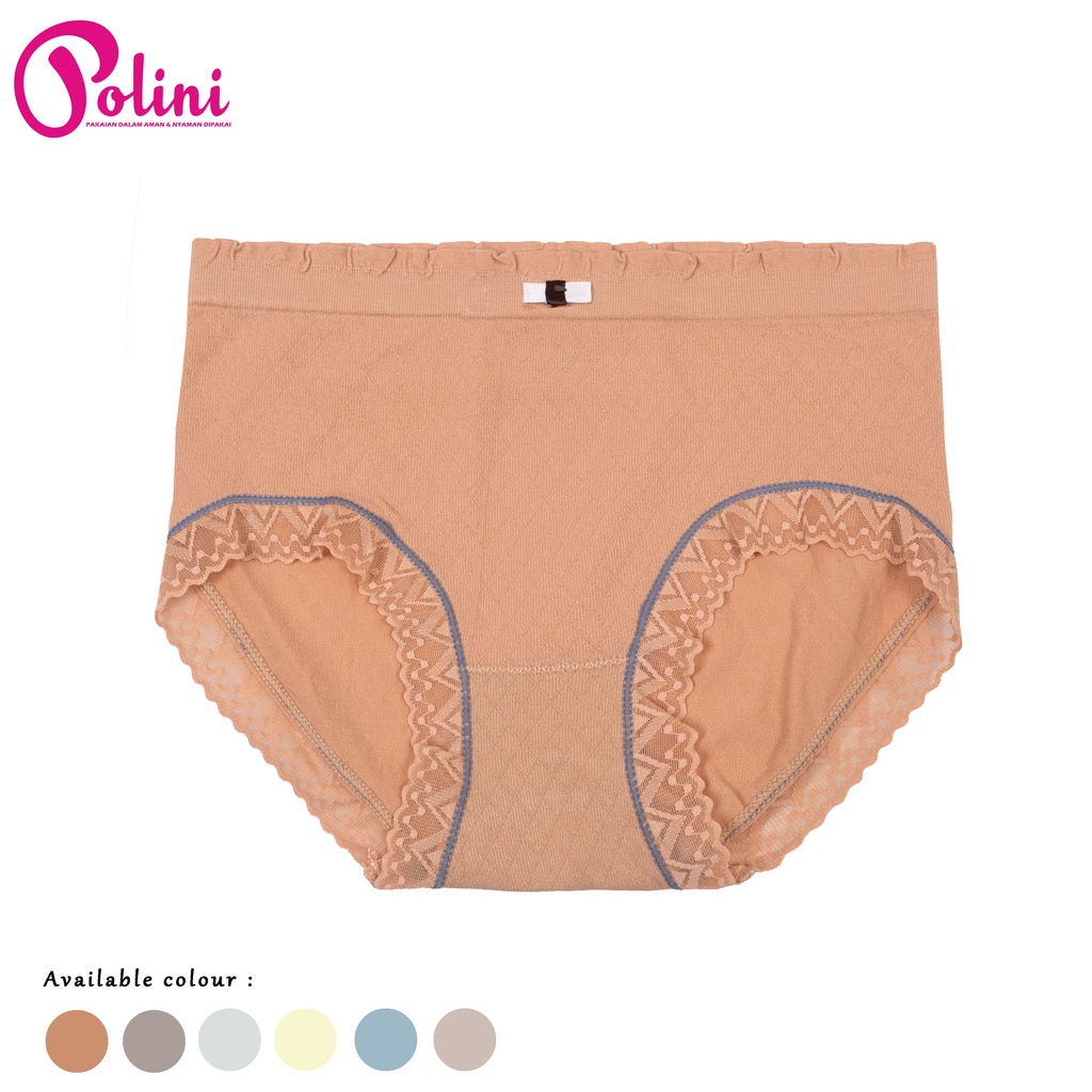 POLINI Celana Dalam Wanita List Renda Cd Bahan Elastis 610