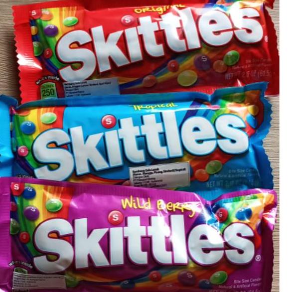 

♩ Skittles Candy USA 2,17 oz 65 gr ✬