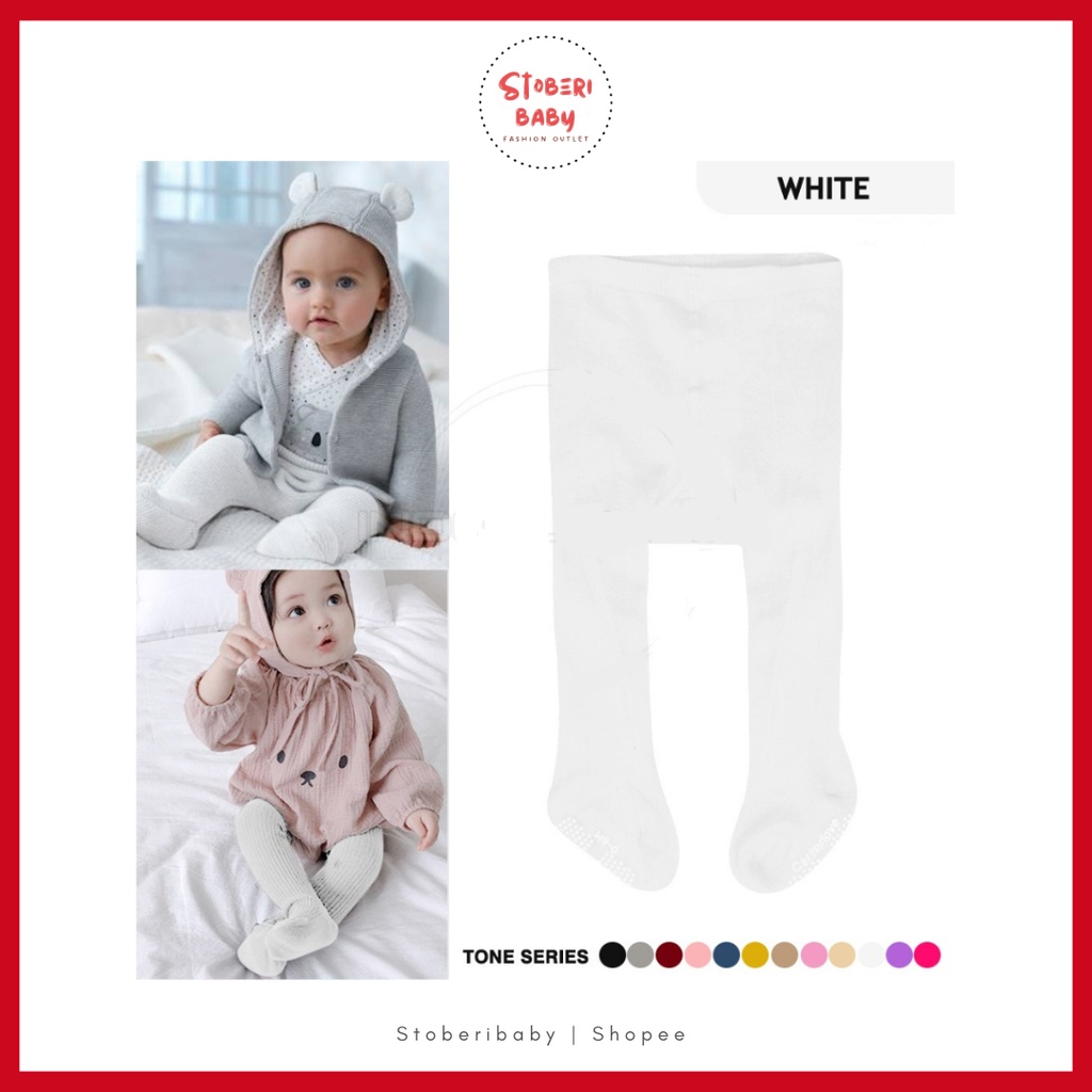 PROMO 10.10 PUNCAK 3.3 stoberibaby - LEGGING RAJUT POLOS Kaki Tutup Anak Bayi Legging Bayi Celana Panjang Bayi Kaki Tutup Celana Leging Bayi Baru Lahir Import Bawahan Celana Bayi Laki-Laki Perempuan