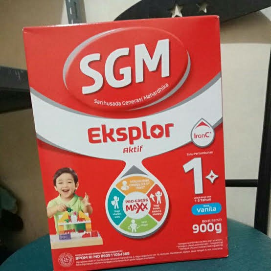 

[ COD ] sgm eksplor aktif pro-gress max 1+ plus madu vanilla coklat 900gram - Vanila