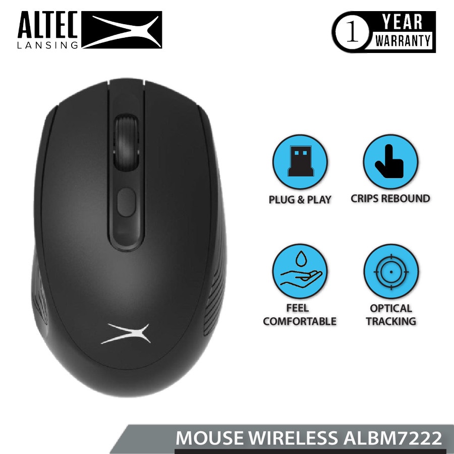 Altec Lansing Mouse Wireless ALBM7222