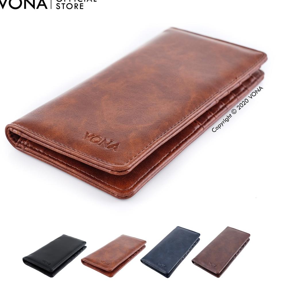 Hot Sale VONA Dompet Panjang Pria Wanita Kulit PU - HUNTER
