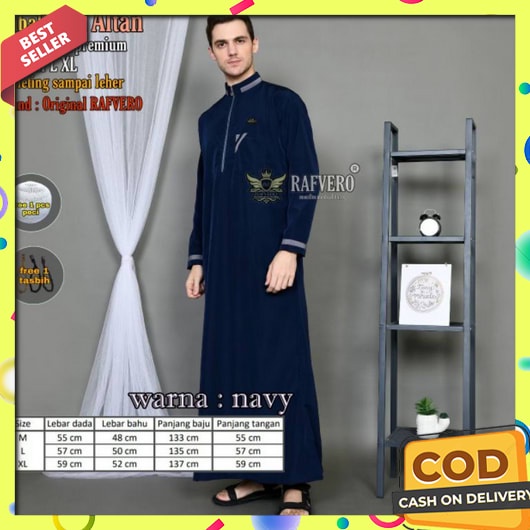 Gamis Pria Dewasa Jubah Lebaran Terbaru 2023 Muslim Games Cowok Turki Arabian Bahan Adem Viral Premi