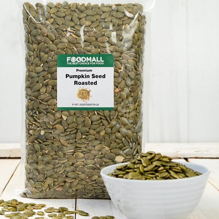 

☁ Pumpkin Seeds ROASTED 1 kg / Biji Labu Panggang 1000 gram ✷