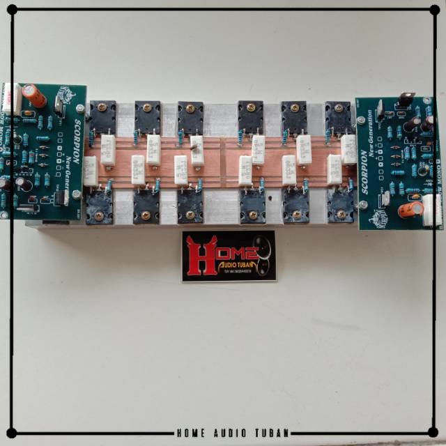 Kit Driver Amplifier  TOA STEREO UNTUK 16 TOA SPEAKER