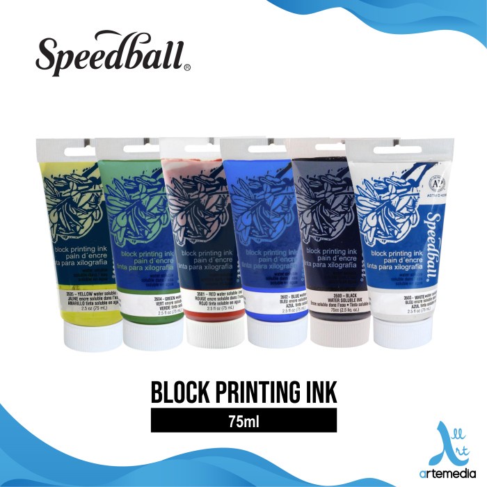 

Terlaris Tinta Cetak Speedball 75Ml Watersoluble Block Printing Ink