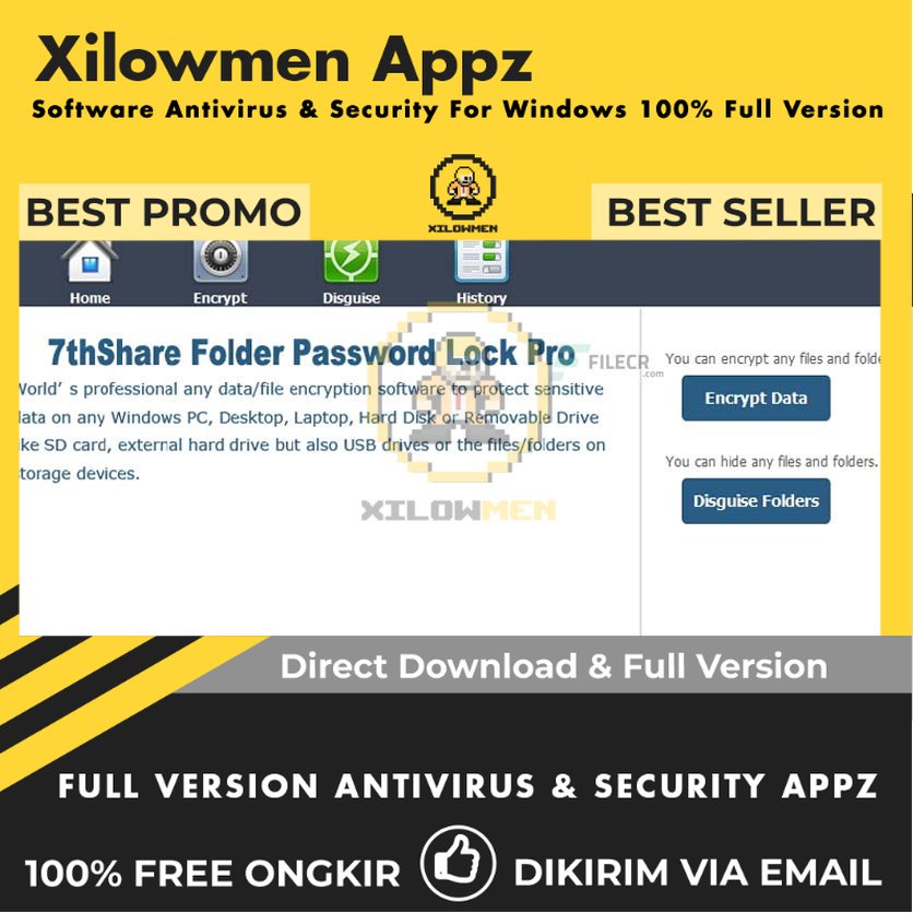 [Full Version] 7thShare Folder Password Lock Pro Security Lifetime Win OS