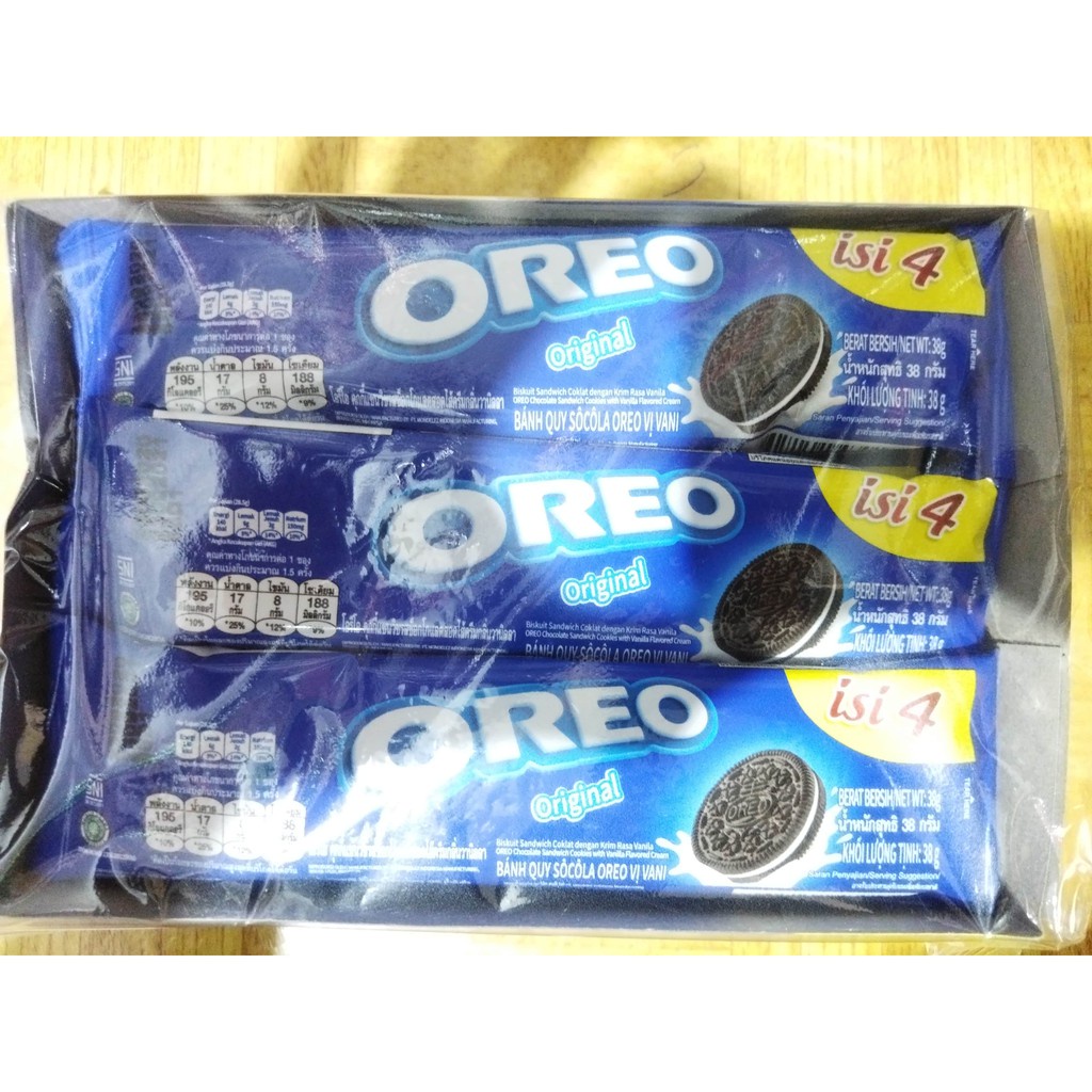 OREO 12X38GR VANILLA ORIGINAL