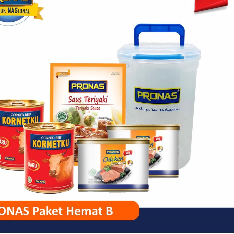 

☑ PRONAS Paket Hemat B Bundling 5 pcs Free Canister ✽