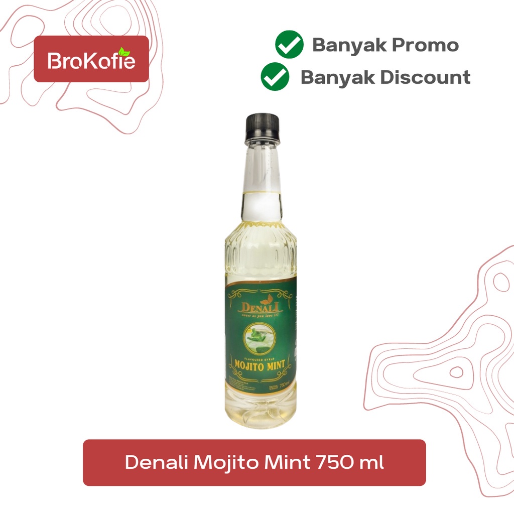 

Denali Syrup 750ml Mojito Mint