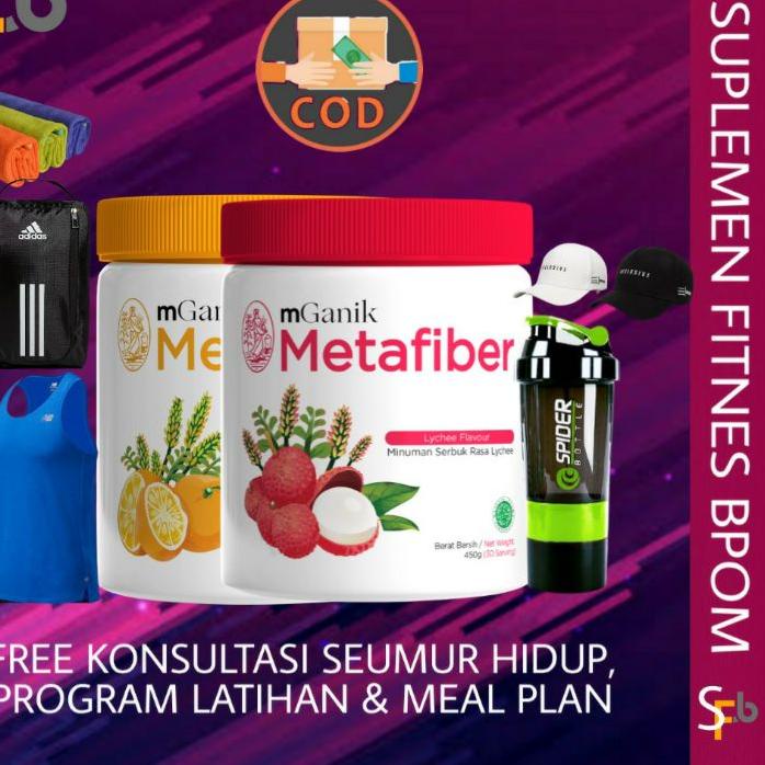 

Discount✅⭐-MGANIK METAFIBER 252 Gr Gram 42 Serving Minuman Serat Fiber Untuk Diabetes M ganik Meta fiber