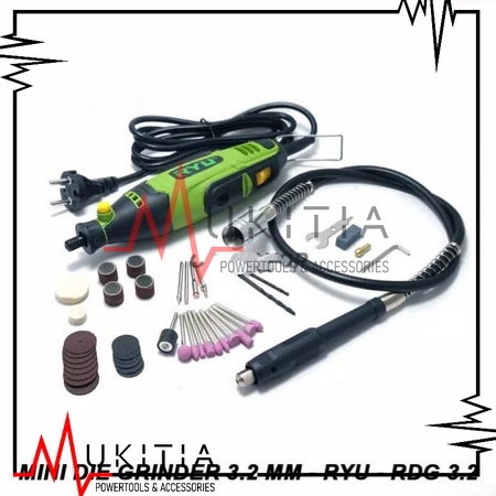 Mesin Gerinda Tuner Mini Ukir Ryu Mesin Gerinda RDG 3.2 Mini Die Grinder RDG3.2 GERINDA BOTOL