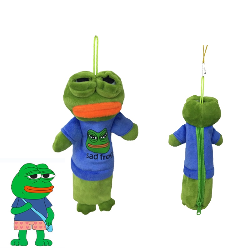 30 cm Pepe The Frog Lobster Crayfish Sad Frog Mainan Mewah Boneka Boneka Lembut Hadiah