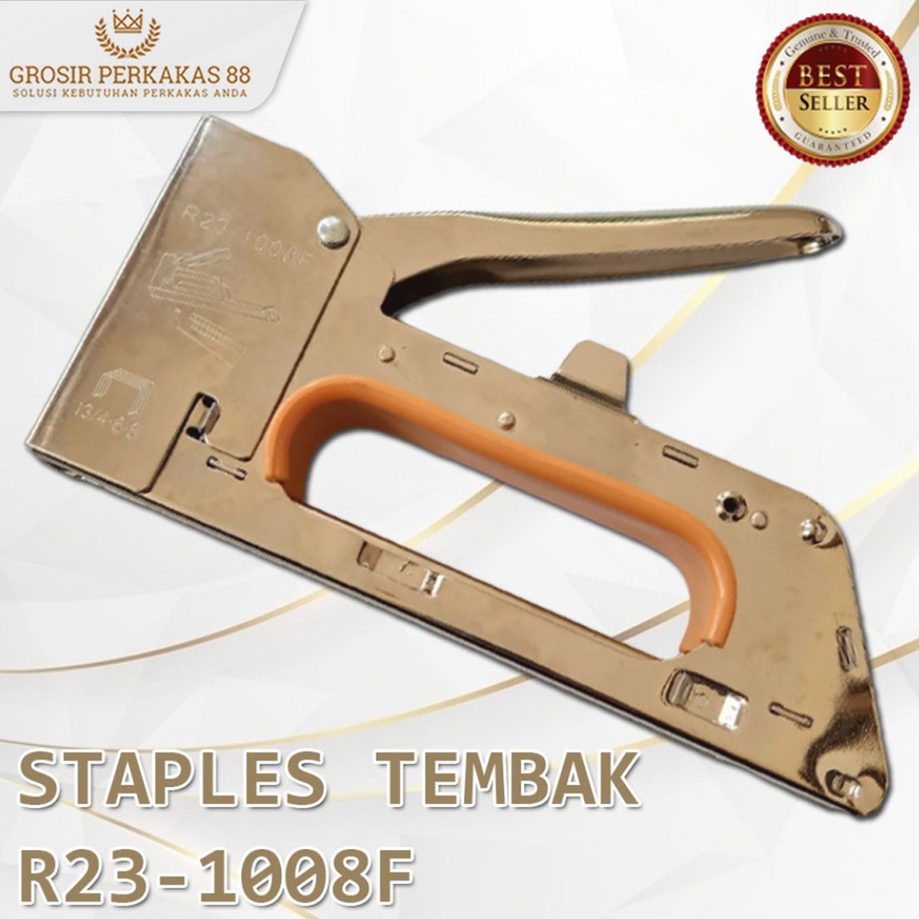 

Gun Tacker Stapler Tembak R23-1008F Setaples Staples Steples