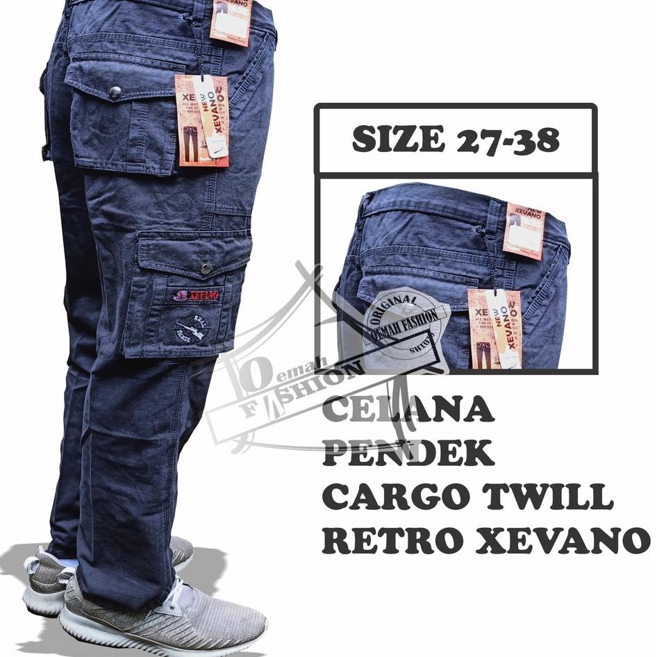 Super Premium CELANA PANJANG PDL CARGO KIMPUL RETRO XEVANO