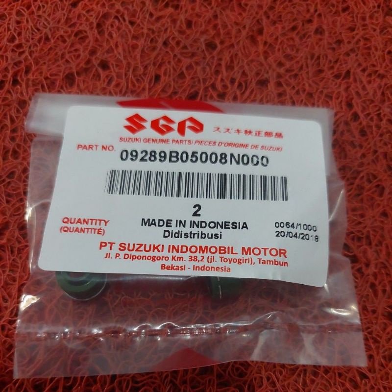 SEAL KLEP SUZUKI SMASH SHOGUN ASLI ORI