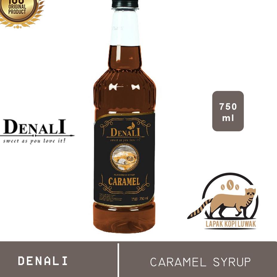 

❃ Caramel Syrup merk Denali ☎