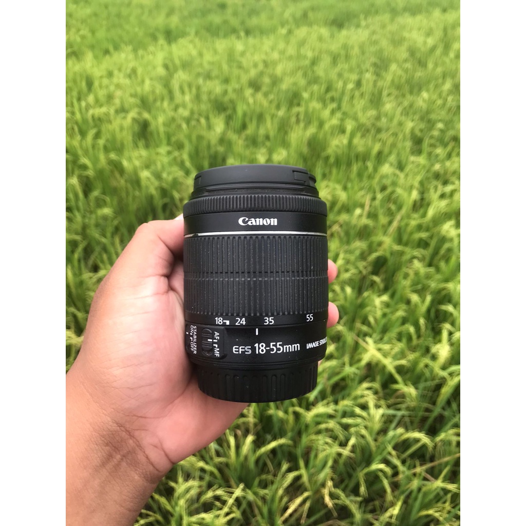 LENSA KIT CANON 18-55MM STM & KIT CANON 18-55MM IS - GARANSI 100% ORIGINAL