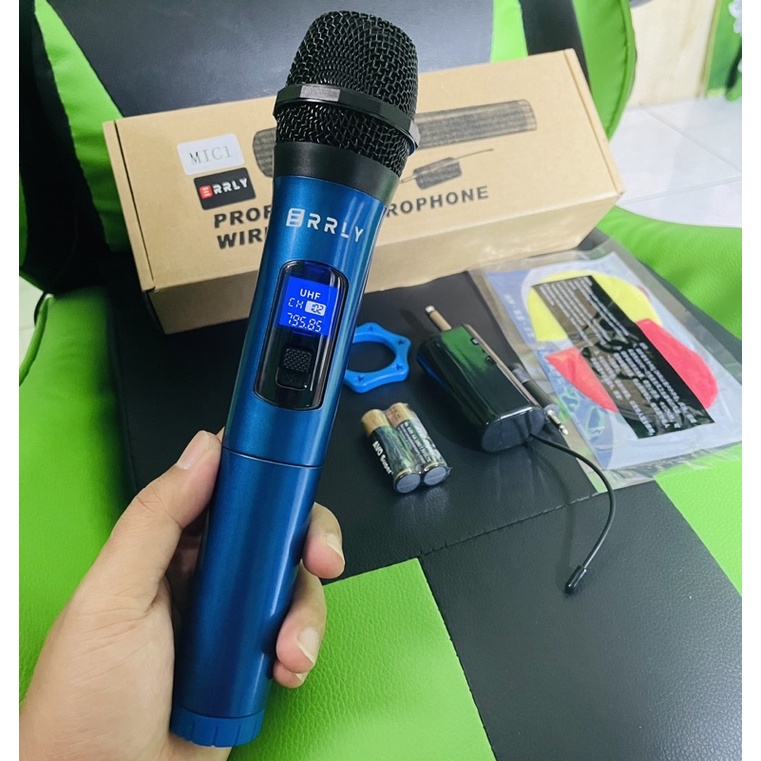 Mic wireless with receiver 1mic/ single mic bluetooth multi michrophone wireles ERRLY-001