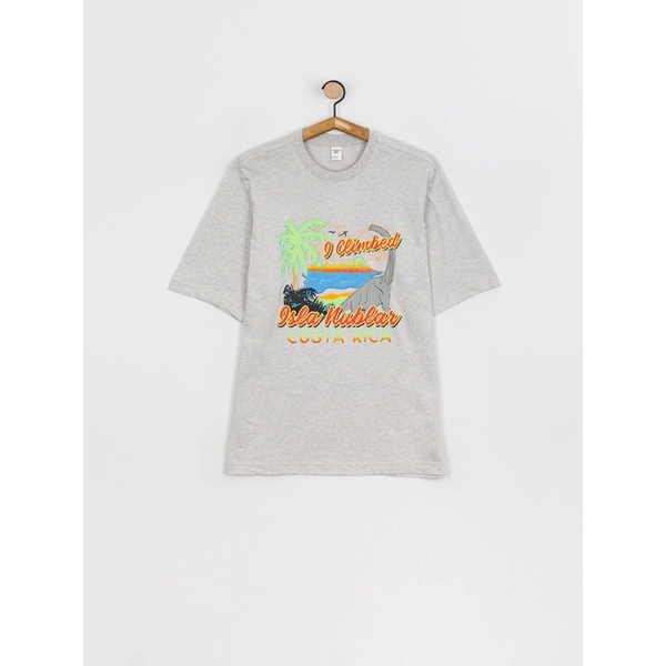 Reebok men's x Jurassic Park T-Shirt - light grey heather