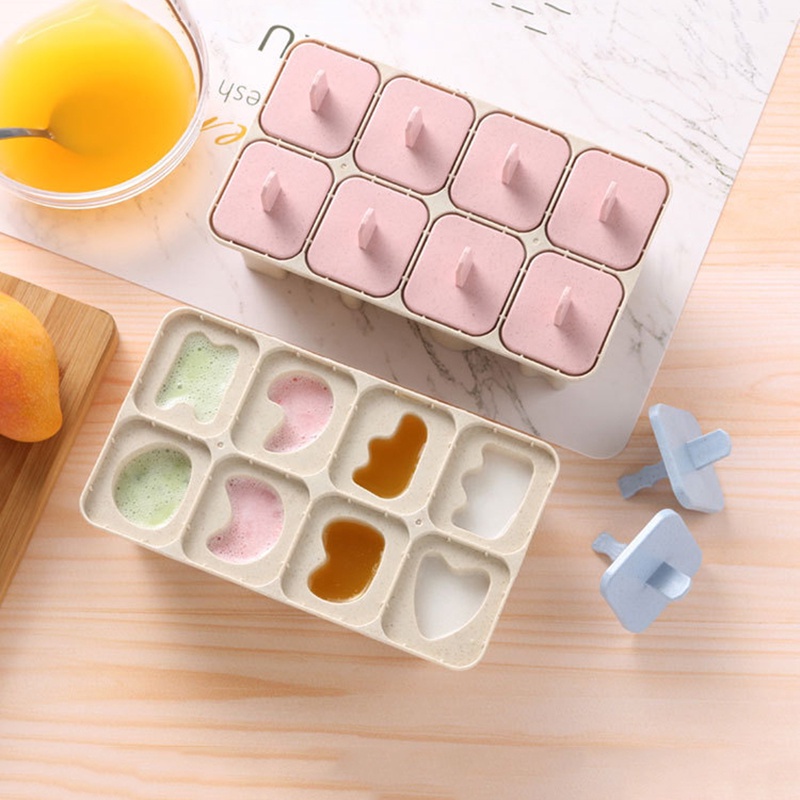 Cetakan Es Krim Popsicle Jus Homemade Diy Bentuk Alfabet