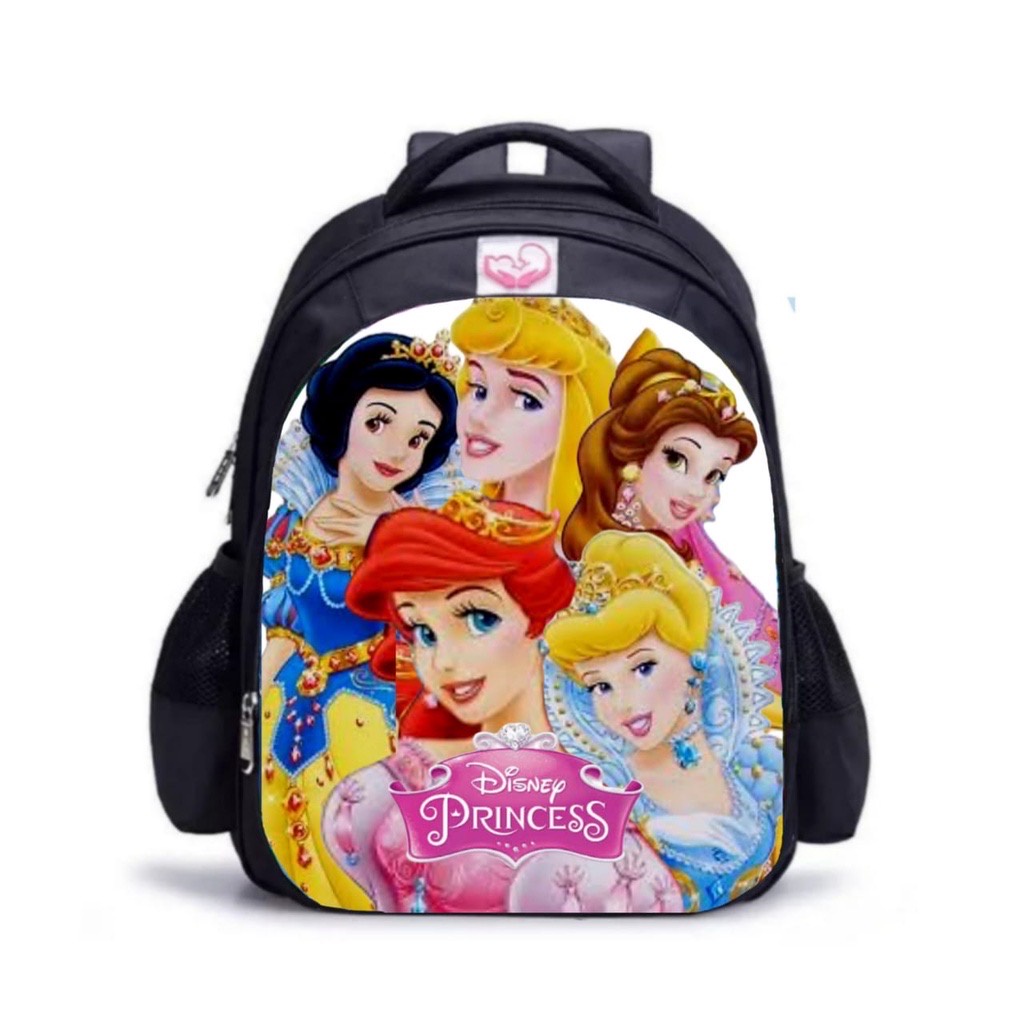 New Sale 2023 Tas Anak Sekolah Ransel Anak TK-SD Anak Perempuan Tas Ransel Disney Princess Terbaru Tas Ransel Lucu