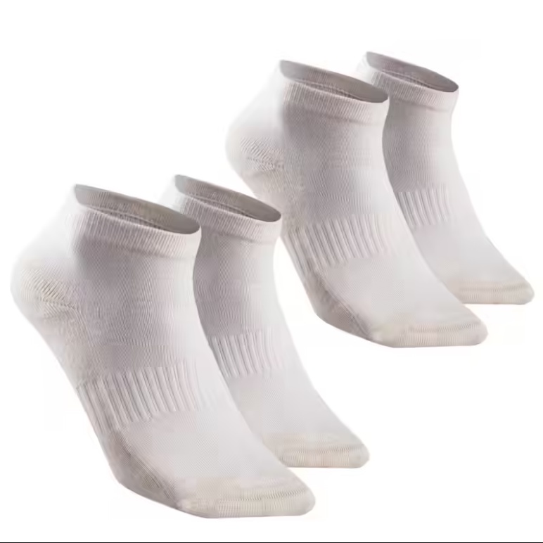 QUECHUA NH100 Kaos Kaki Pendek Hiking Unisex Nyaman Isi 2 Pax