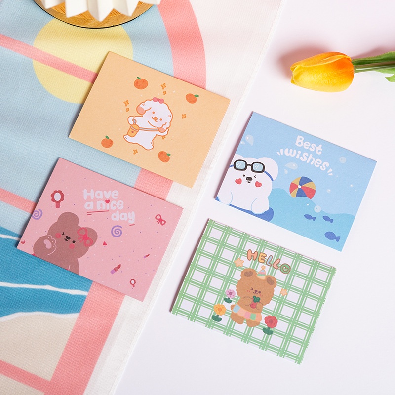 PAOPAO Kartu Greeting Card Birthday Anak Ver Akichan Bunny Cute Import