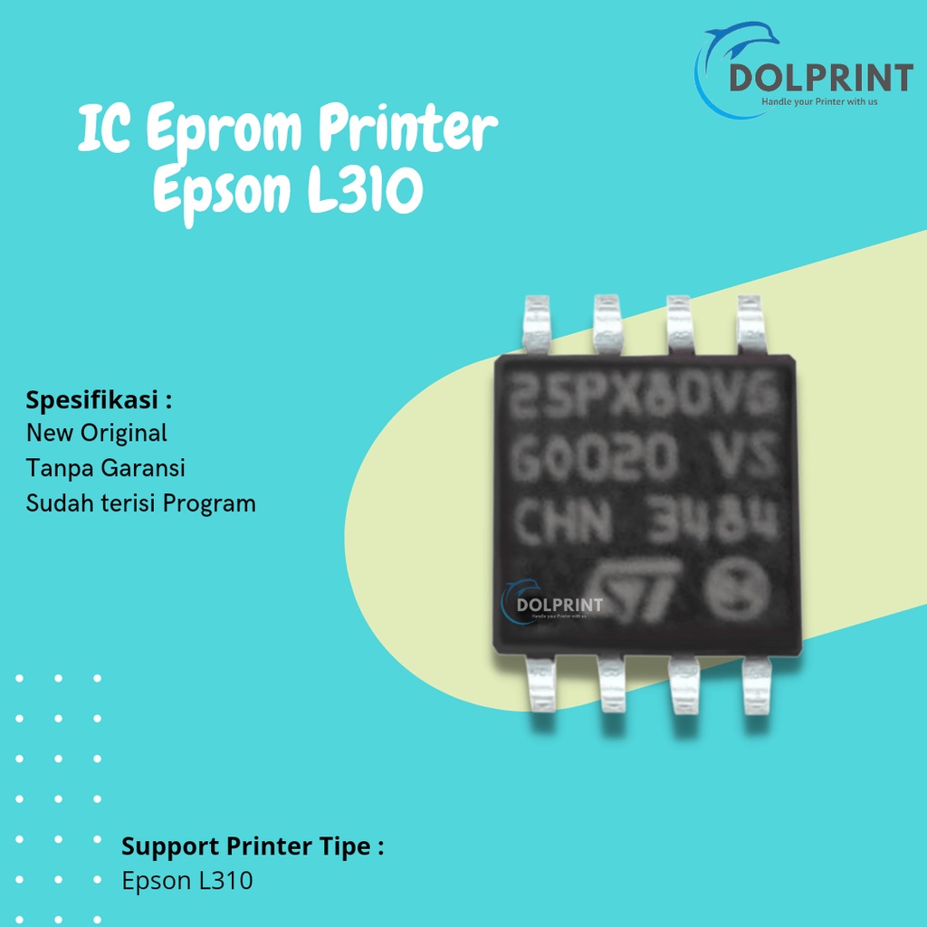 IC Eprom Epson L310, IC Eeprom Reset Epson L310, Resetter Printer Epson L310 New
