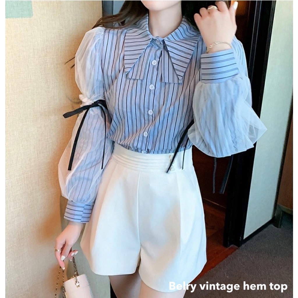 Belry vintage hem top - Thejanclothes