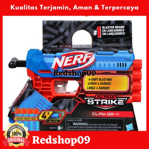 Nerf-Alpha Strike Claw Qs 4 F2219