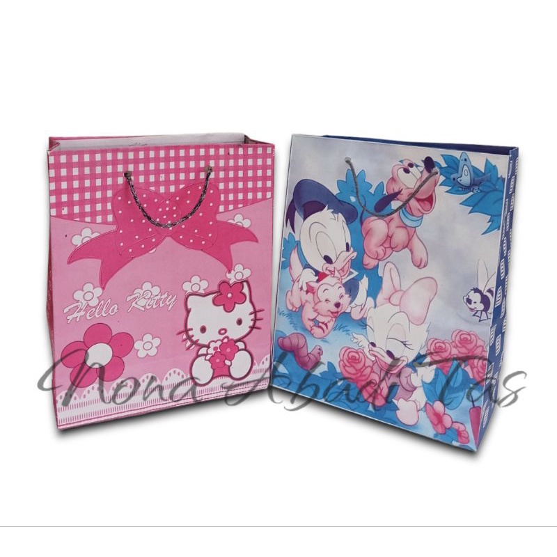 

Paperbag Motif Kartun / Tas Souvenir / Tas Ulang Tahun / Tas Kado (Min. 12pcs)