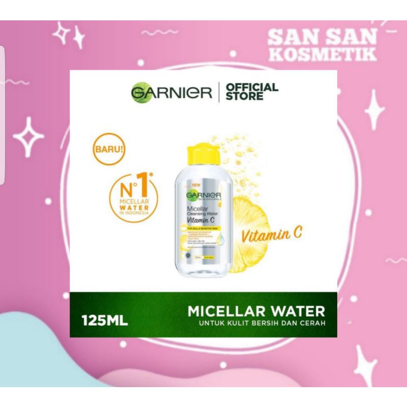 Garnier Vit C Micellar Water 125ml