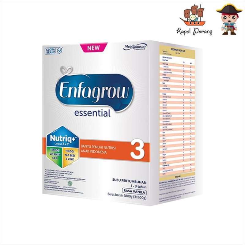 ENFAGROW ESSENTIAL 3 1800GR VANILLA