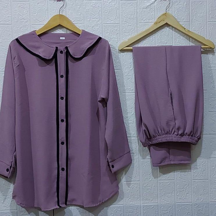 ✵ ONE SET RAYON CRINKLE AIRFLOW SETELAN // SETELAN RAYON CRINKLE AIRFLOW// DRESS RAYON // SETELAN RA