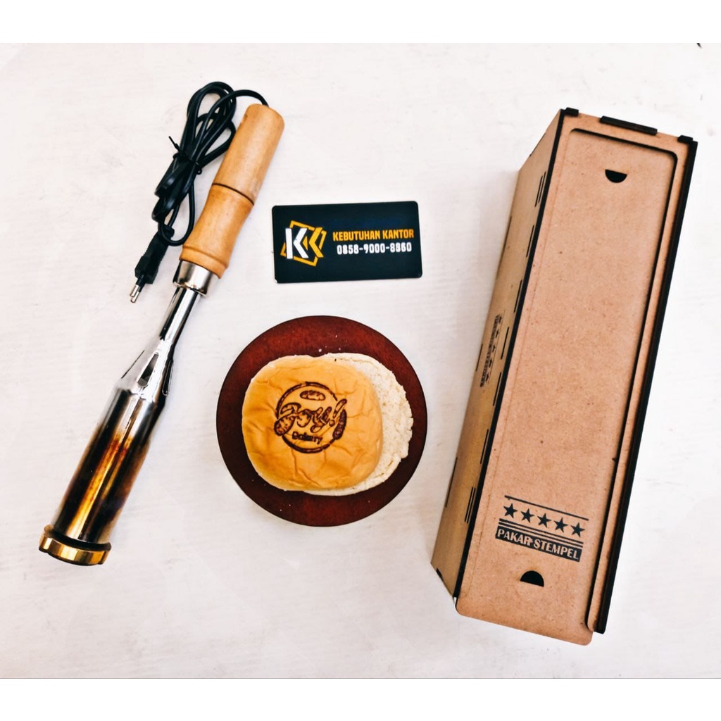 

Jual Hot Stamp Kue / Roti Stempel Bakar Emboss Solder Cap Usaha