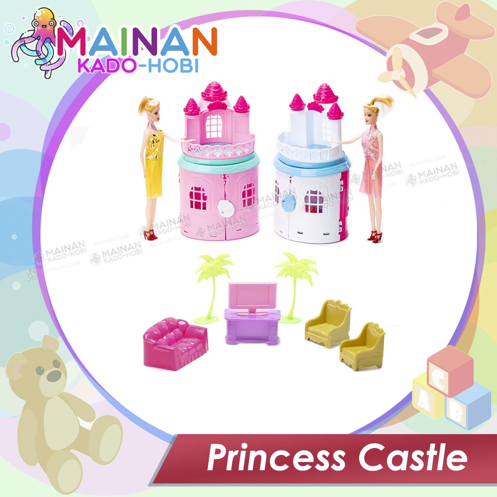 MAINAN KADO ULANG TAHUN ANAK PEREMPUAN RUMAH ISTANA CASTLE PRINCESS