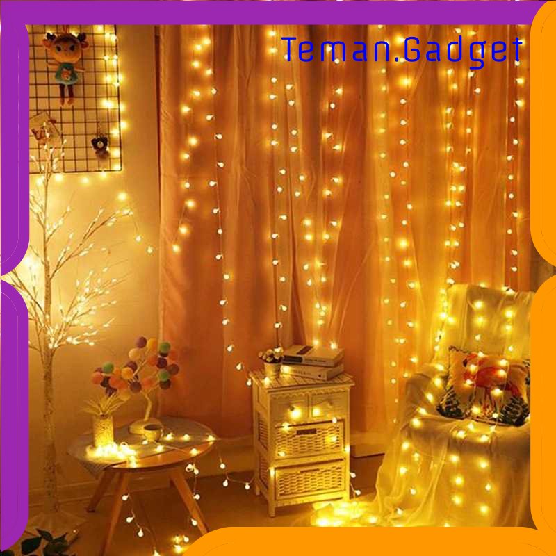 TG-LMP TaffLED Lampu Hias String Lights Waterproof 80 LED 220V 10M Model Ball - YJT80L