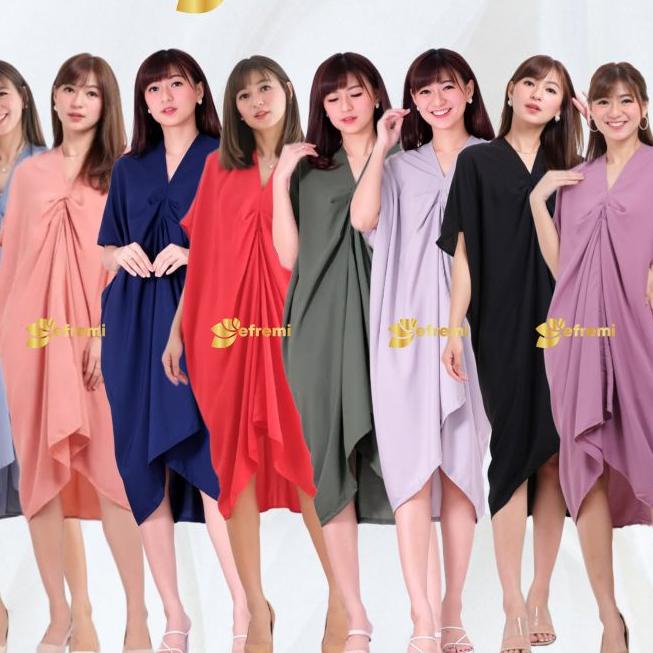 ❅ EF141 WLP KAFTAN MODERN/KAFTAN BATIK/KAFTAN PERIMIUM/PARTY DRESS MODERN TRENDY ❆