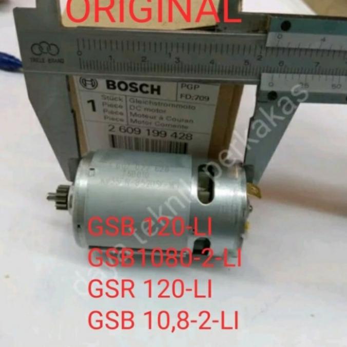 Dinamo Bor Cas Gsb 120 Li Bosch Ori-Dc Motor Gsb 120 Bosch