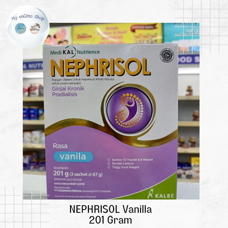 

NEPHRISOL VANILA 185Gram