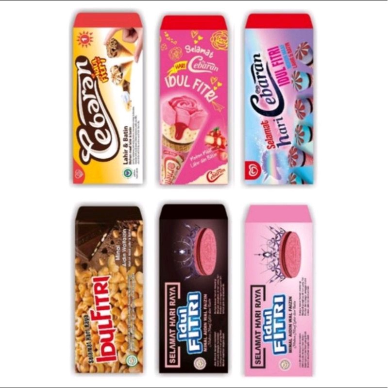 

Paket isi 60 AMPLOP SNACK OREO BLACK PINK JUMBO PREMIUM